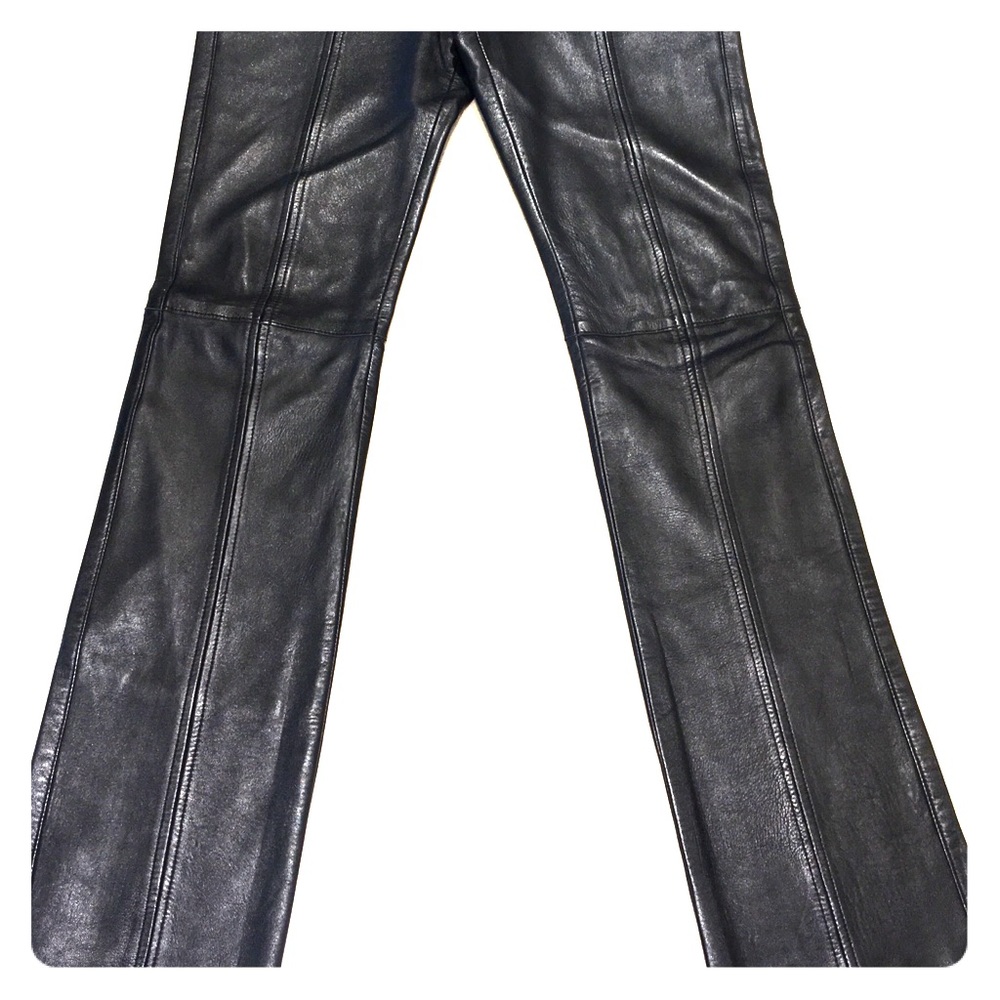 Lambskin Leather Pants by Tommy Hilfiger